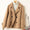 Women's Spring Woolen Coat Turn-Down Collar Short Wool Coat for Female