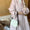 Cashmere-Wool Robe Long Women Cashmere Coat