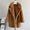 Middle Long Teddy Bear Wool Coat